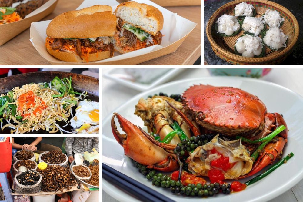 i cibi di strada a Phnom Penh